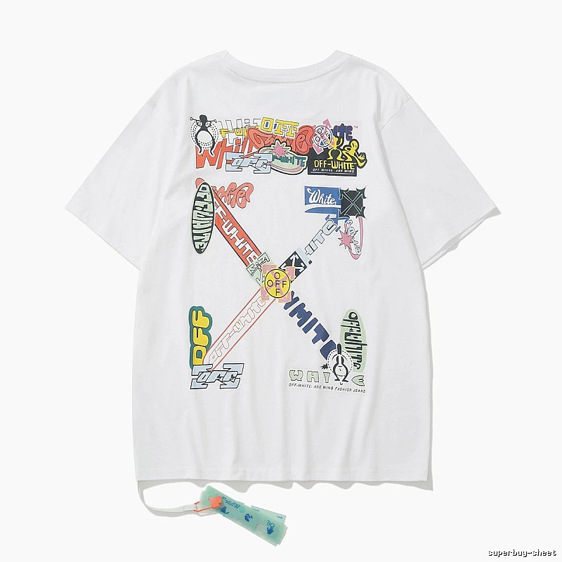 2061-29 White Style 6129 Anime Graphic T-Shirt Holiday Edit