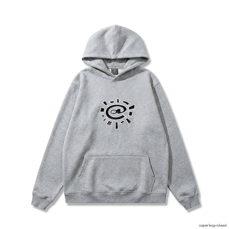 ADWYSD trendy brand gray hoodie