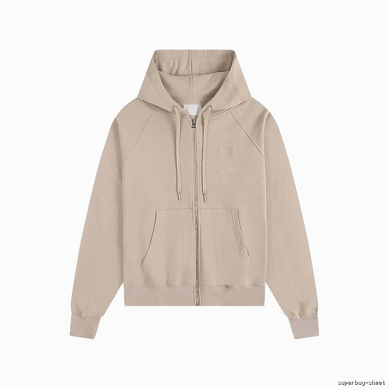 AMI Extremely Complex Style Beige Hoodie
