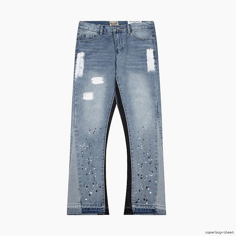 Amiri Distressed jeans Light Blue Denim