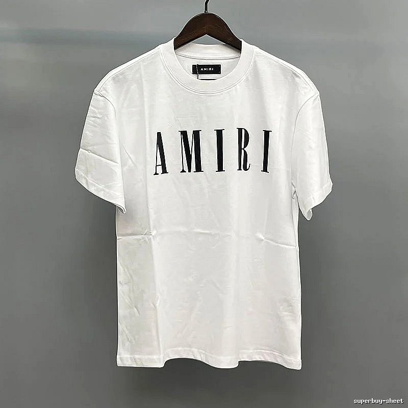 Amiri White Black Records Graphic T-Shirt Statement Graphic