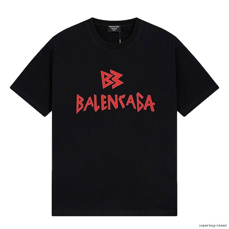 Balenciaga B3 series black T-shirt