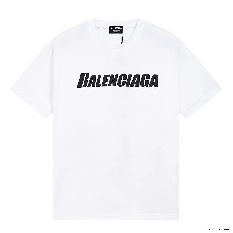 Balenciaga minimalist white T-shirt