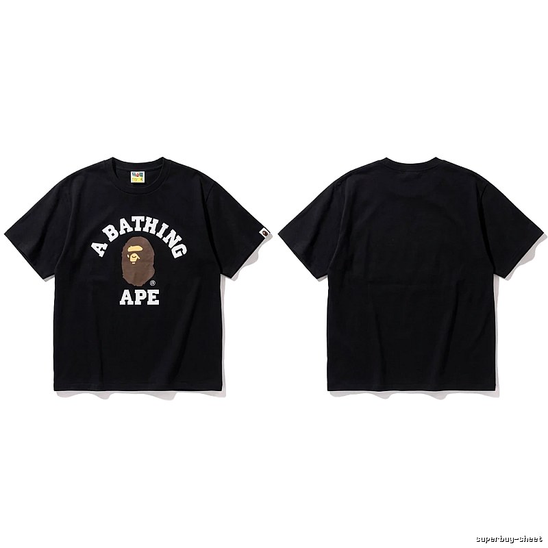 Bape Ape Head Black T-shirt