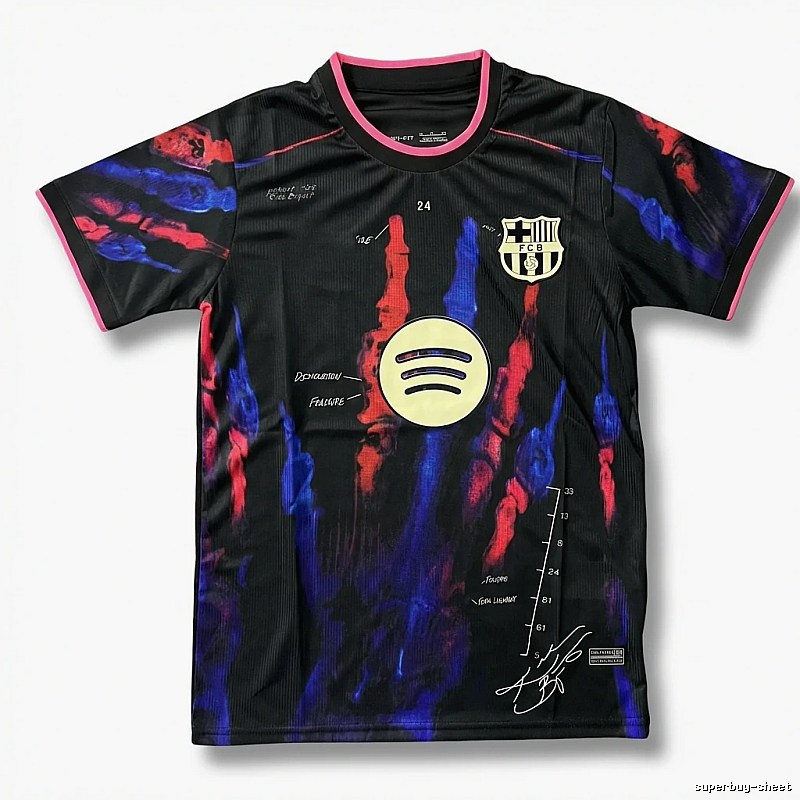 Barcelona Tokyo Ghoul style black T-shirt