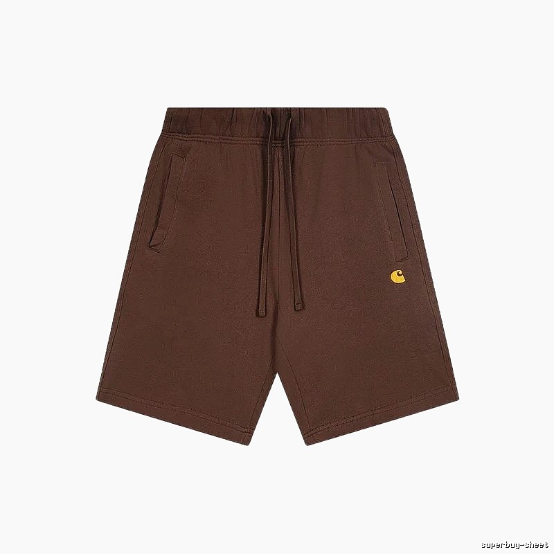 Carhartt basic casual brown shorts