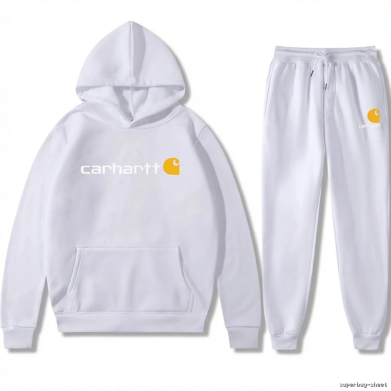 Carhartt basic casual white suit