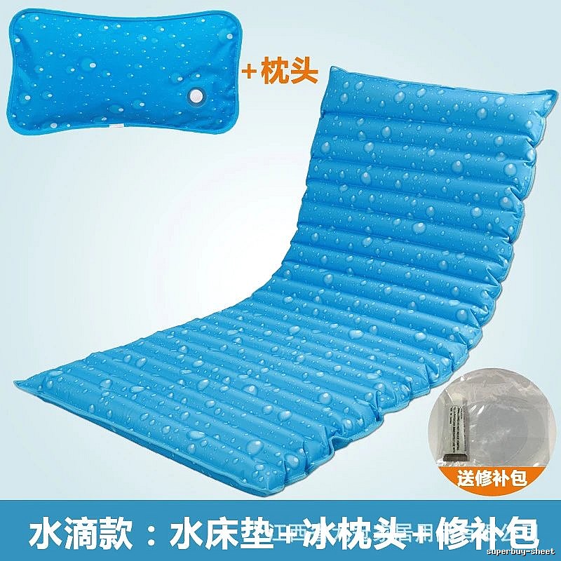 Compact Cooling Sleeping Mat For Sofa Use 160 x 50 cm Water-drop Pattern
