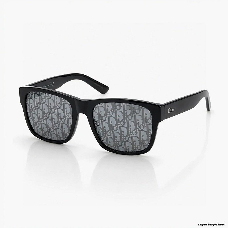 Dior square retro-style sunglasses