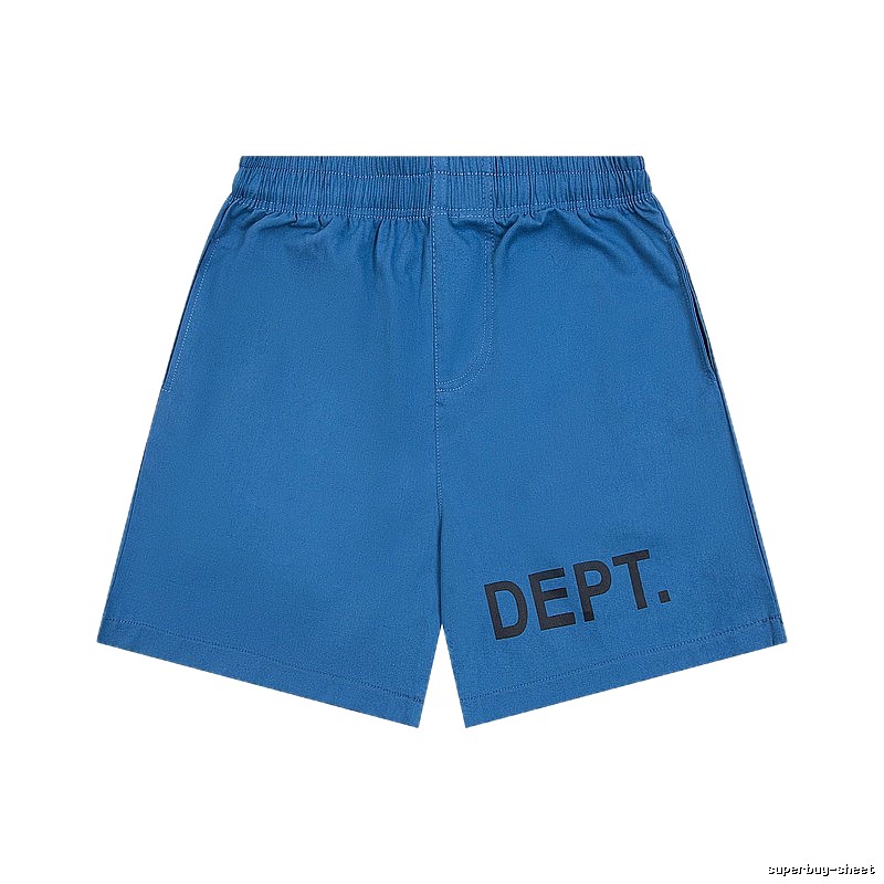 Gallery Dept. Alphabet Style Blue Shorts