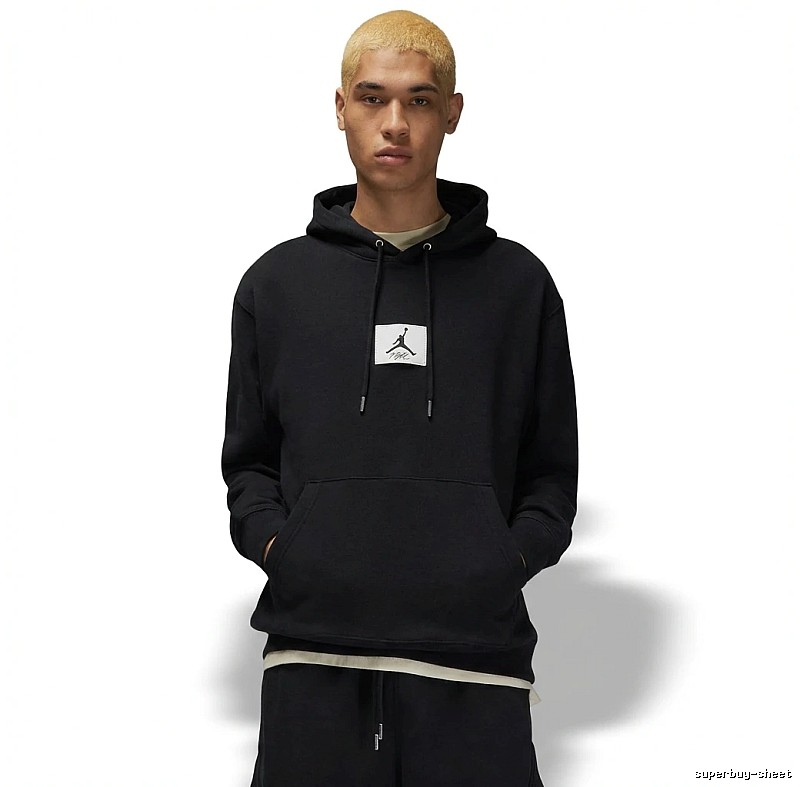 Jordan basic black hoodie