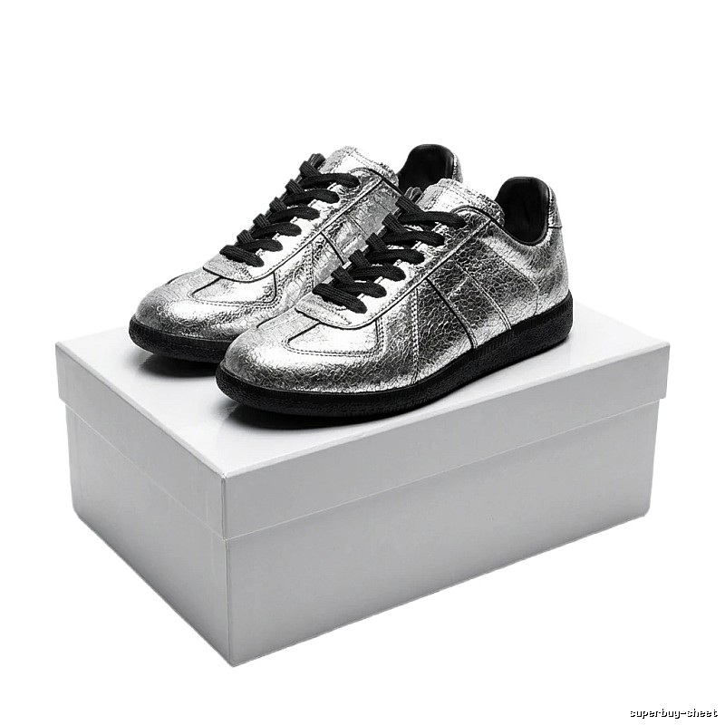 Maison Margiela silver retro sneakers