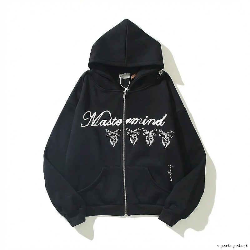 Mastermind Dark Style Hooded Coat
