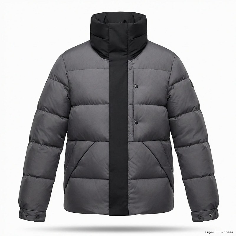 Moncler classic grey down jacket