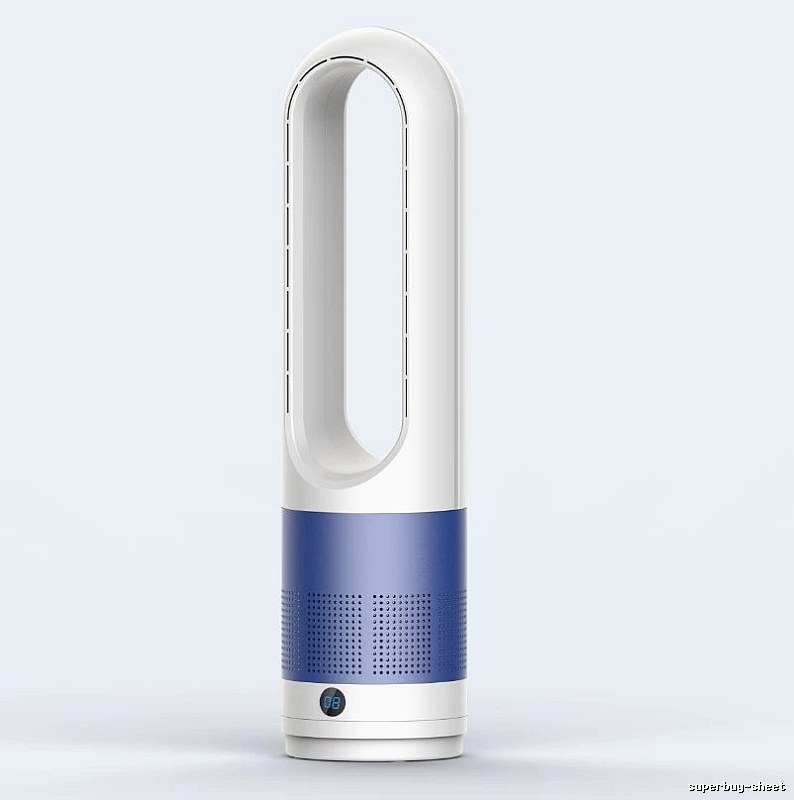 Quiet Room Bladeless Tower Fan 18-inch Single-cooling Version