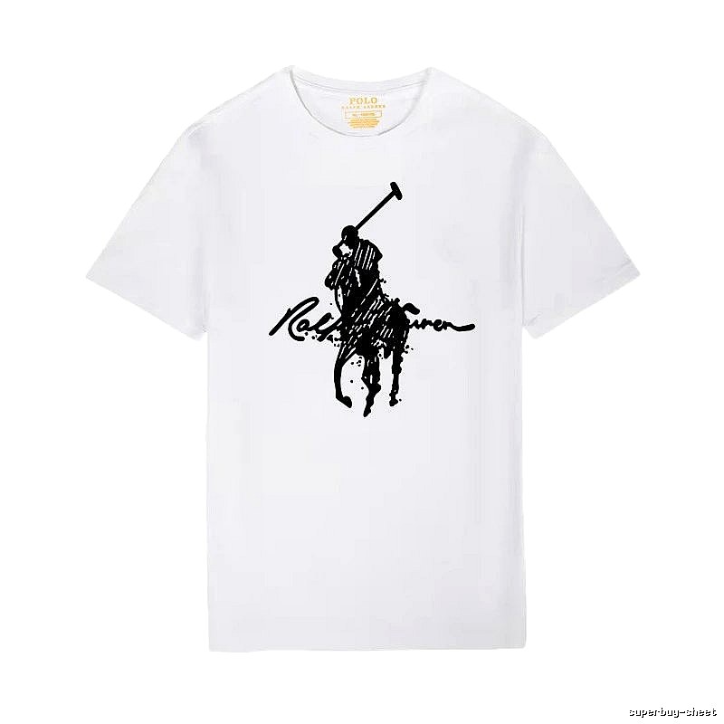 Ralph Lauren Polo-style white T-shirt