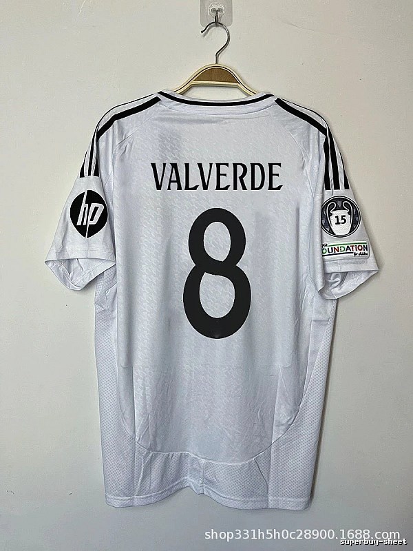 Real Madrid Lightweight Bellingham #5 soccer jersey White Real Madrid for Trend Styling