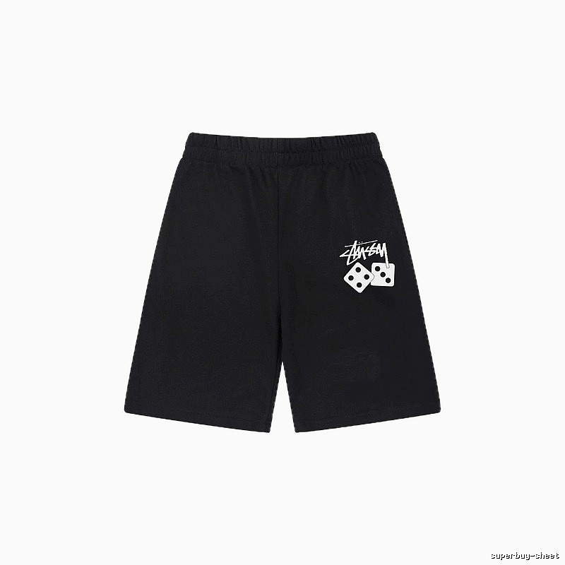 Stussy Dice Style Black Shorts