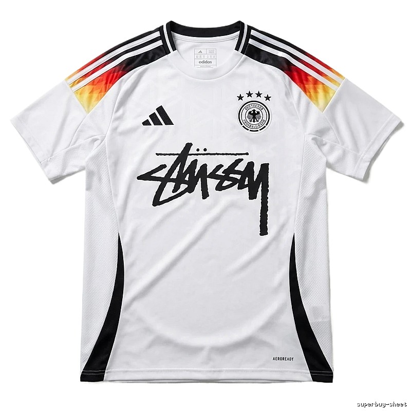 Stussy sporty white jersey