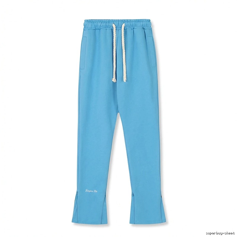 SynaWorld casual style blue sweatpants