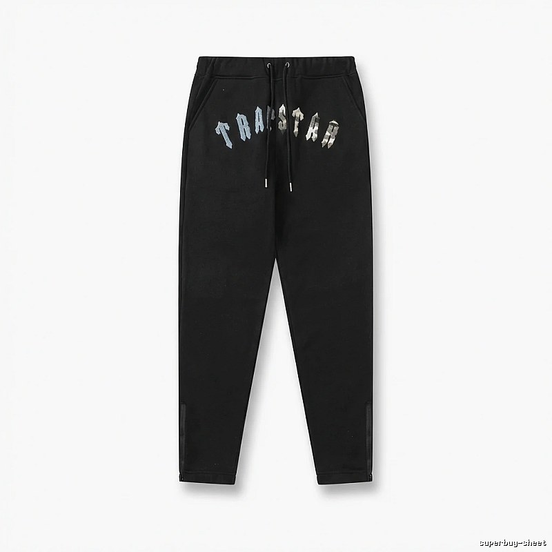 Trapstar Letter Style Black Sweatpants