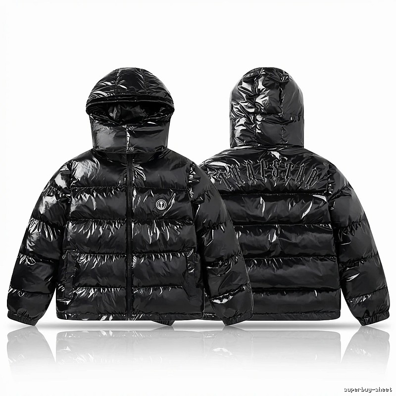 Trapstar Trendy Glossy Black Down Jacket